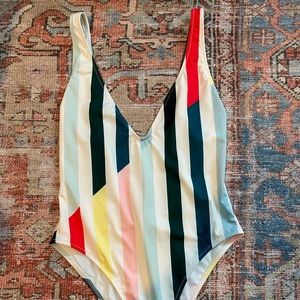 Solid & Striped Bathing Suit Size M Never Worn